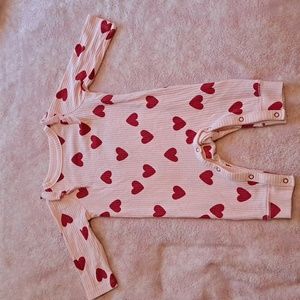 Cat & Jack ❤️ heart one piece girl outfit